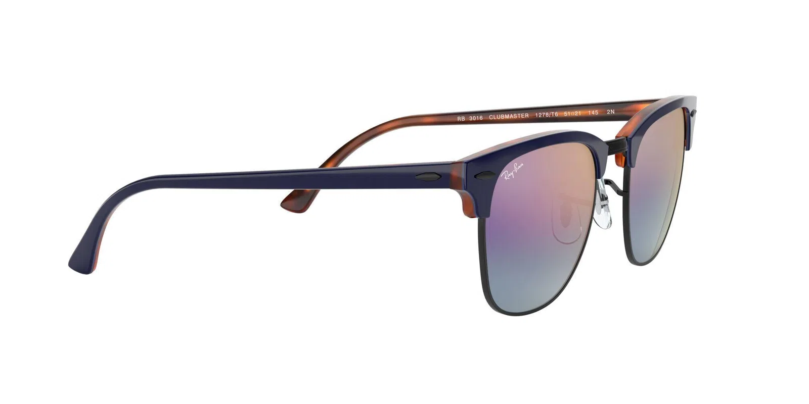 Ray-Ban Clubmaster 0RB3016 Sunglasses - view 227